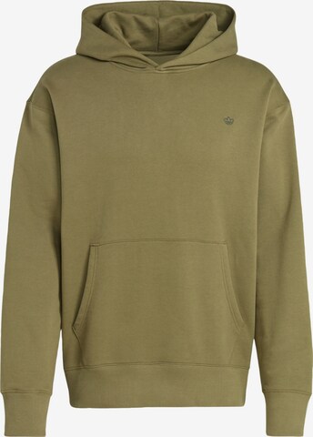 ADIDAS ORIGINALS Sweatshirt 'Adicolor Contempo' in Groen: voorkant