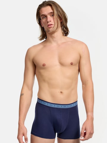 DIM Boxershorts in Blau: Vorderseite