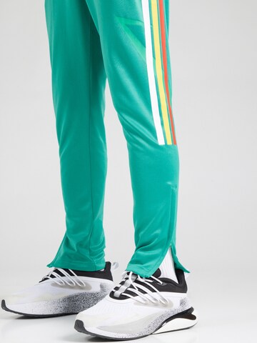 ADIDAS SPORTSWEAR Slim fit Sports trousers 'TIRO' in Green