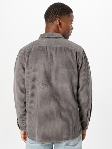 LEVI'S ® Comfort fit Button Up Shirt 'Jackson Worker Corduroy Overshirt' in Grey