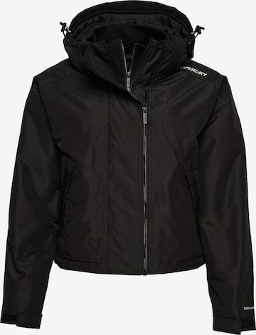 Superdry Performance Jacket 'SD-Windcheater' in Black: front