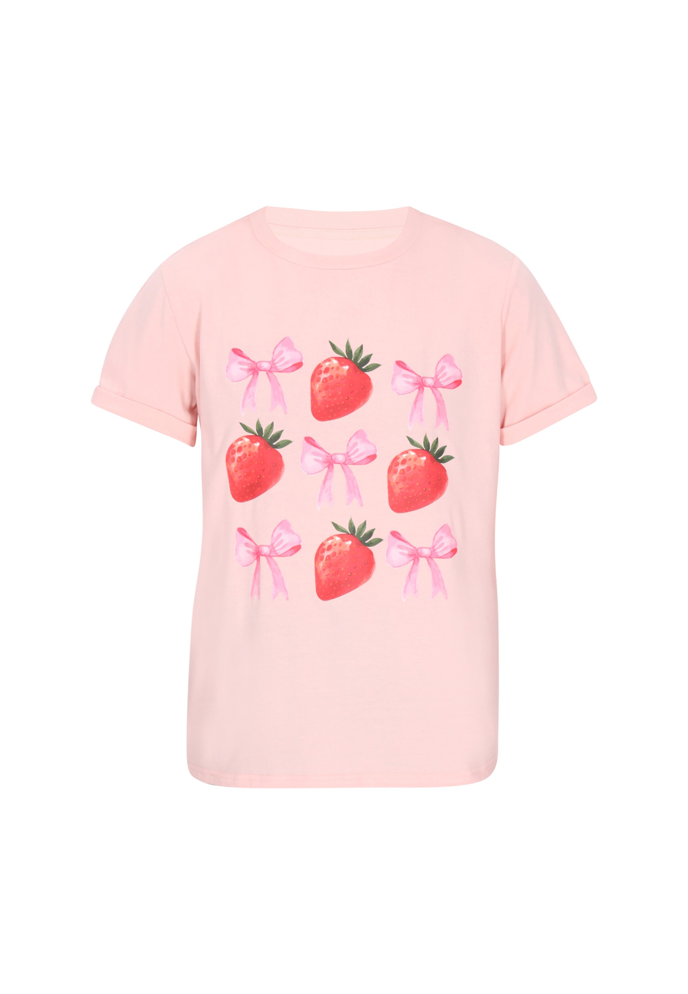 faina - Camiseta en rosa: frente