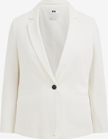 WE Fashion - Blazer em branco: frente