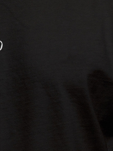 Neverless Shirt 'Kompass Outdoor' in Black