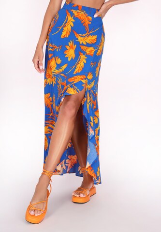 IZIA Skirt 'Back To School' in Blue: front