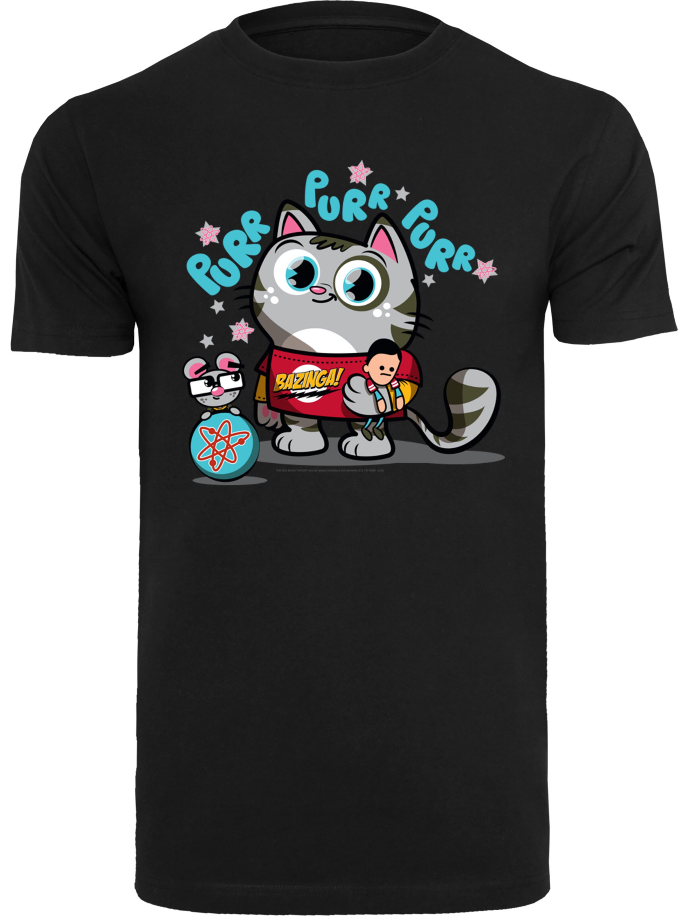 F4NT4STIC Shirt in Black: front