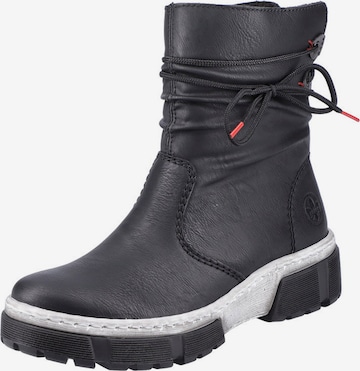 Rieker Snow Boots in Black: front