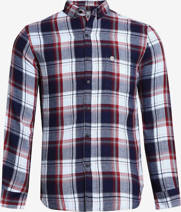 Campus SutraRegular Fit Košulja 'Tarina' - siva boja: prednji dio