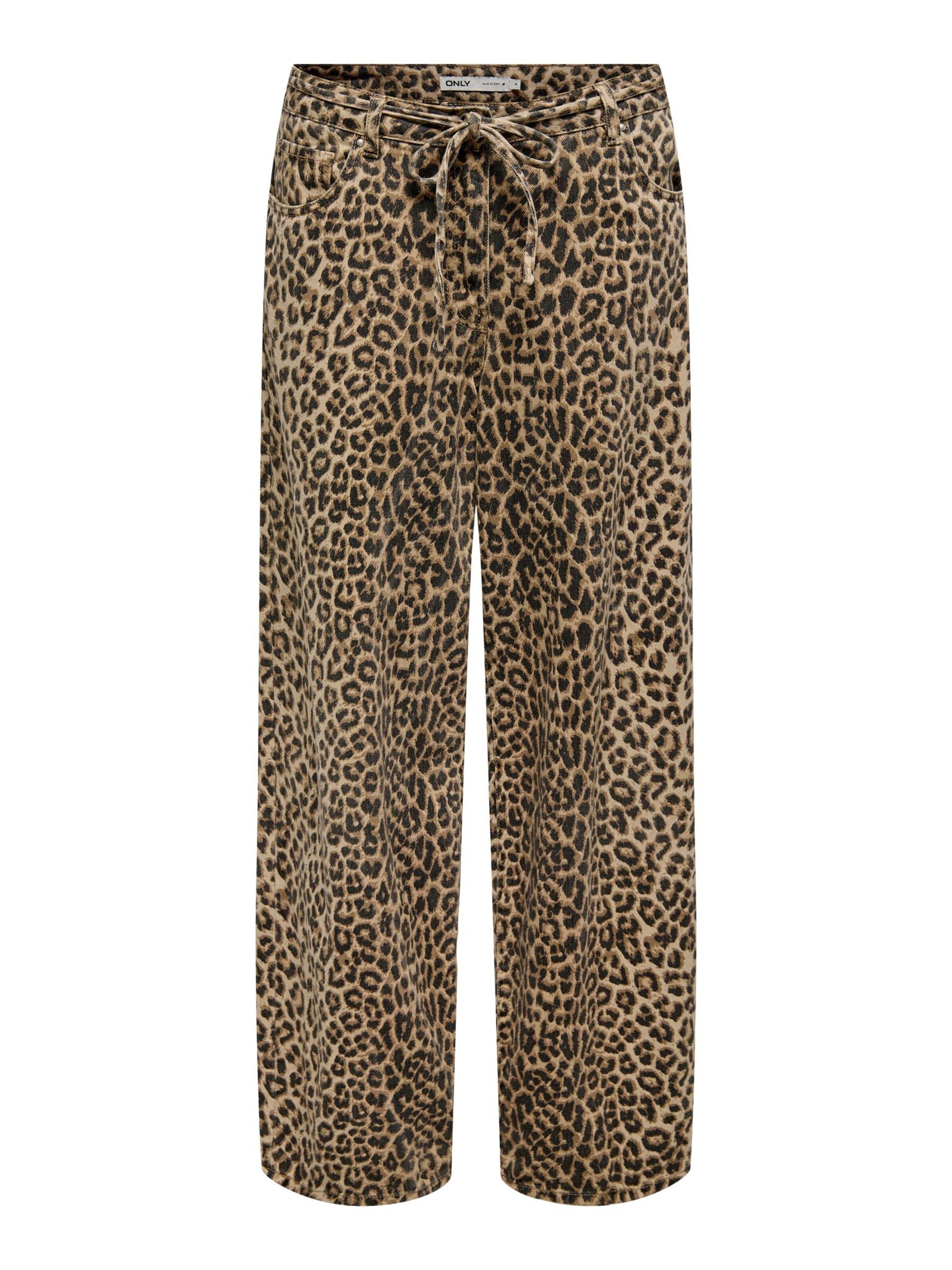 ONLY Broek 'ONLNaomi' in de kleur Bruin / Donkerbruin, Productweergave