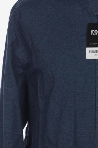 HOLLISTER Button Up Shirt in XL in Blue