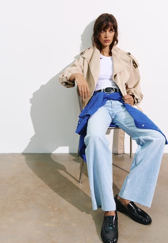 Pull&Bear Преходно палто в бежово