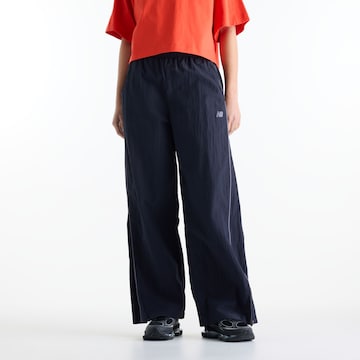 Wide leg Pantaloni 'Sport Legacy Pant' di new balance in blu: frontale