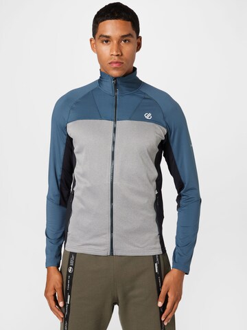 DARE2B Athletic Zip-Up Hoodie in Grey: front