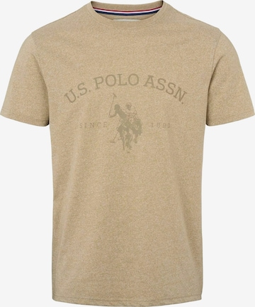 U.S. POLO ASSN. Regular Fit Paita ' Archibald ' värissä beige: etupuoli
