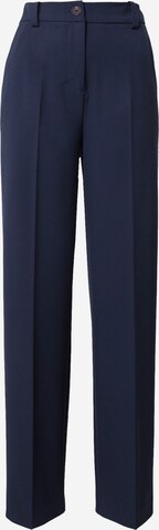 modström Wide leg Trousers with creases 'Anker' in Blue: front