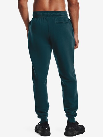 UNDER ARMOUR Tapered Sportbroek 'Rival' in Blauw