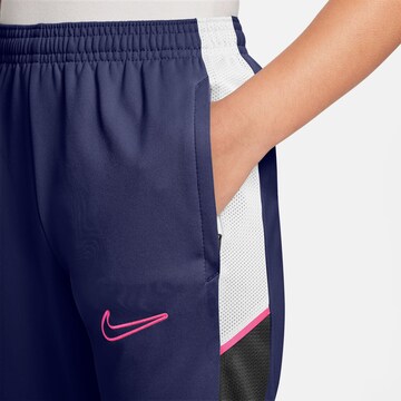 NIKE Slim fit Workout Pants 'Academy' in Blue