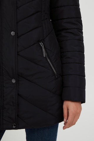 Fransa Steppjacke ' FRBAVEST 2' in Schwarz