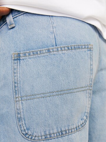 JACK & JONES Regularen Kavbojke 'JJIEDDIE WORKER' | modra barva