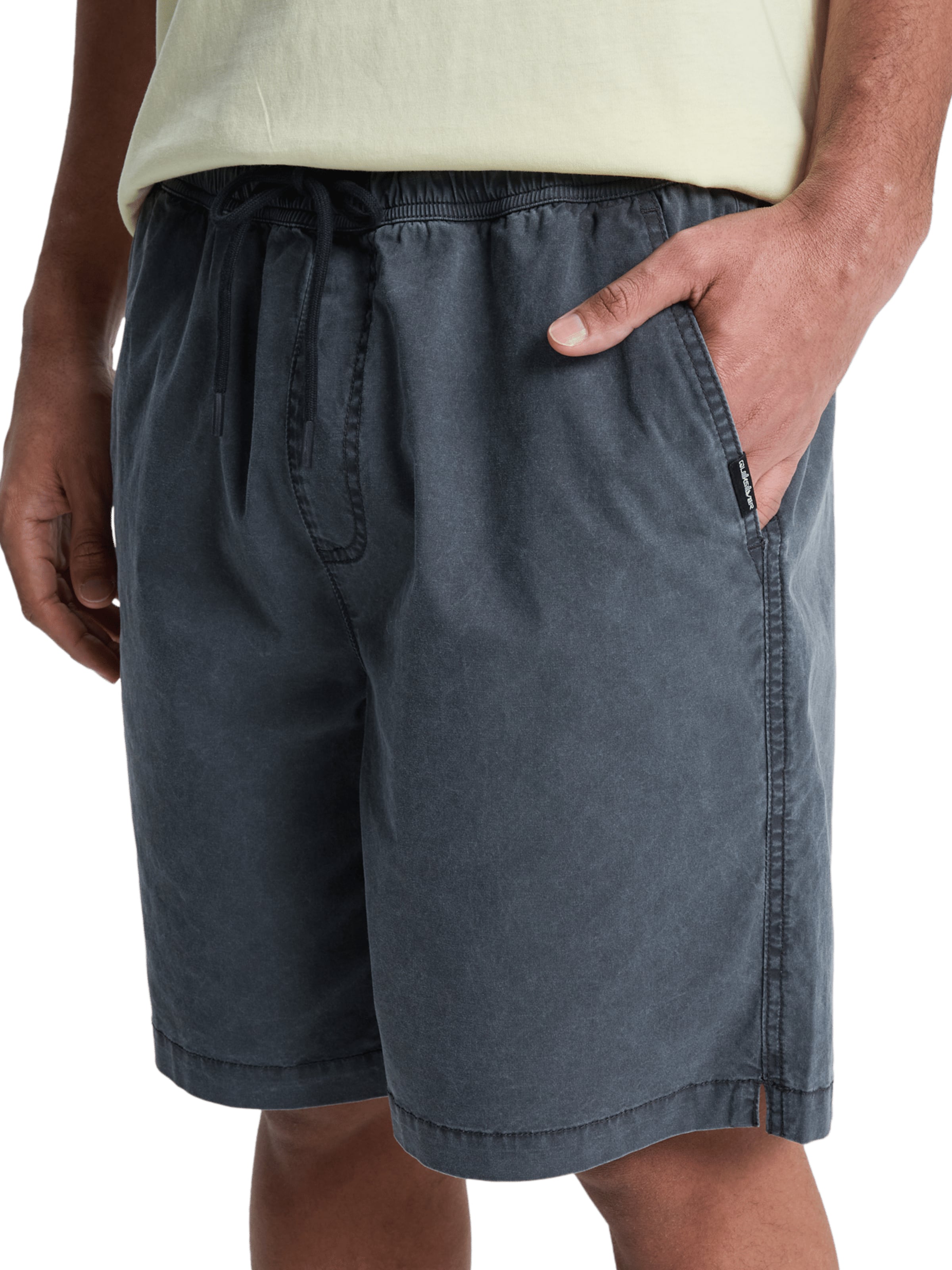 QUIKSILVER Regular Workout Pants 'Taxer' in Black