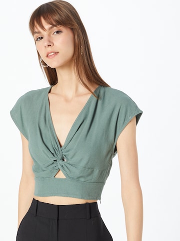 VERO MODA - Blusa 'JESMILO' en verde: frente