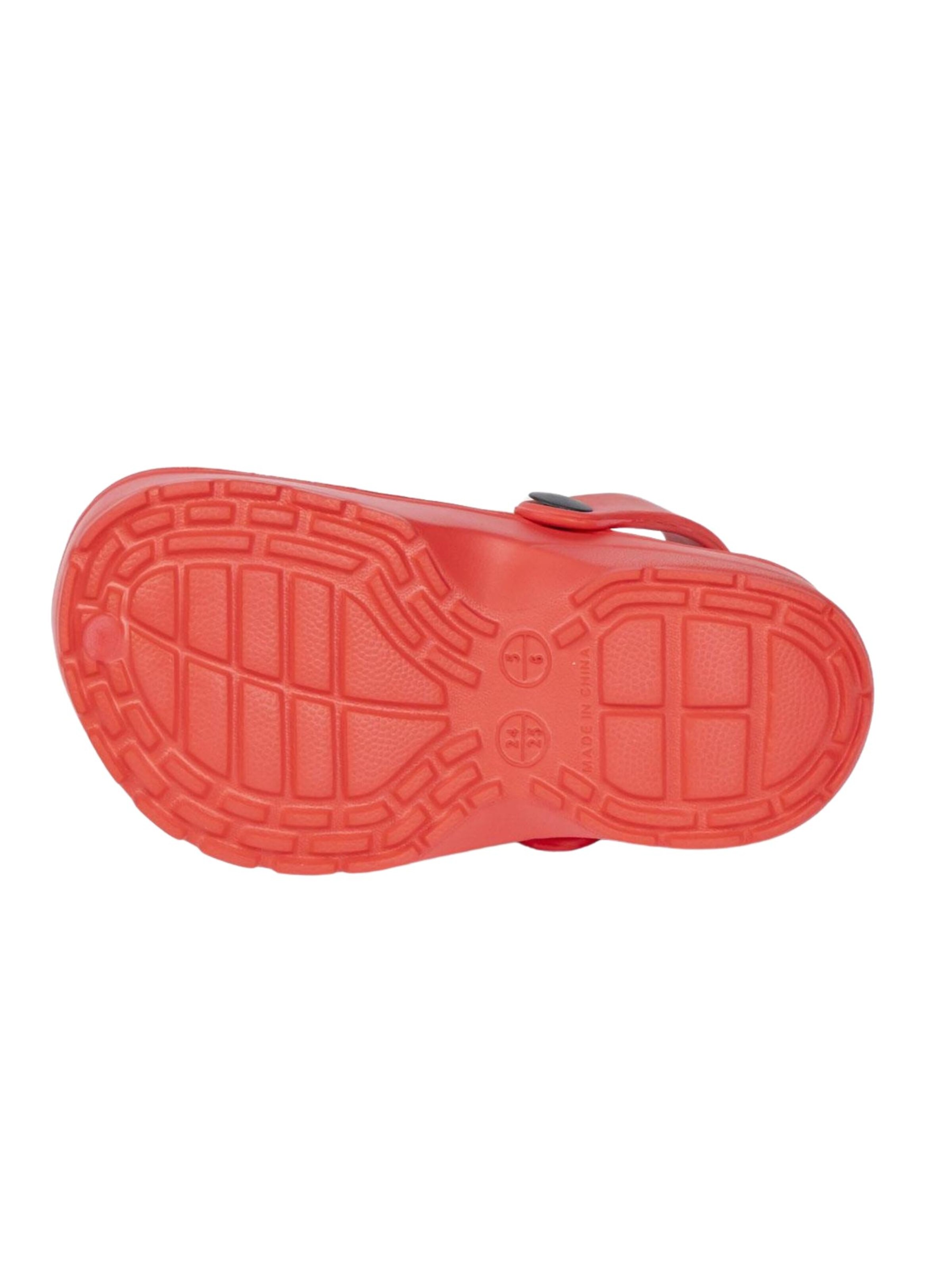 DISNEY Beach & Pool Shoes 'Clogs Paw' in Red