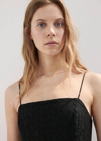 MANGO Kleid in Schwarz