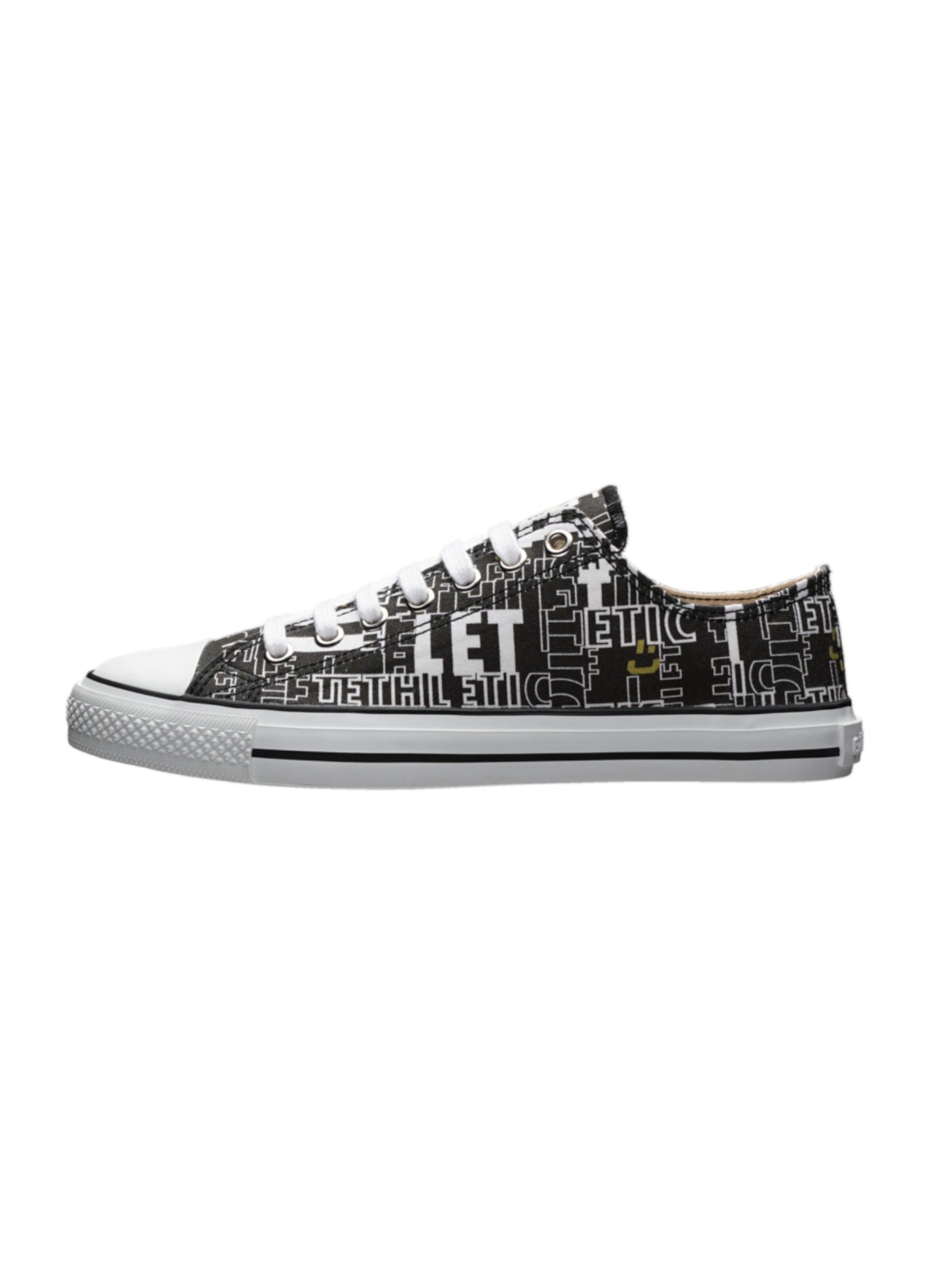 Ethletic Sneakers laag in Zwart: voorkant