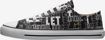 Ethletic Sneakers in Black: front