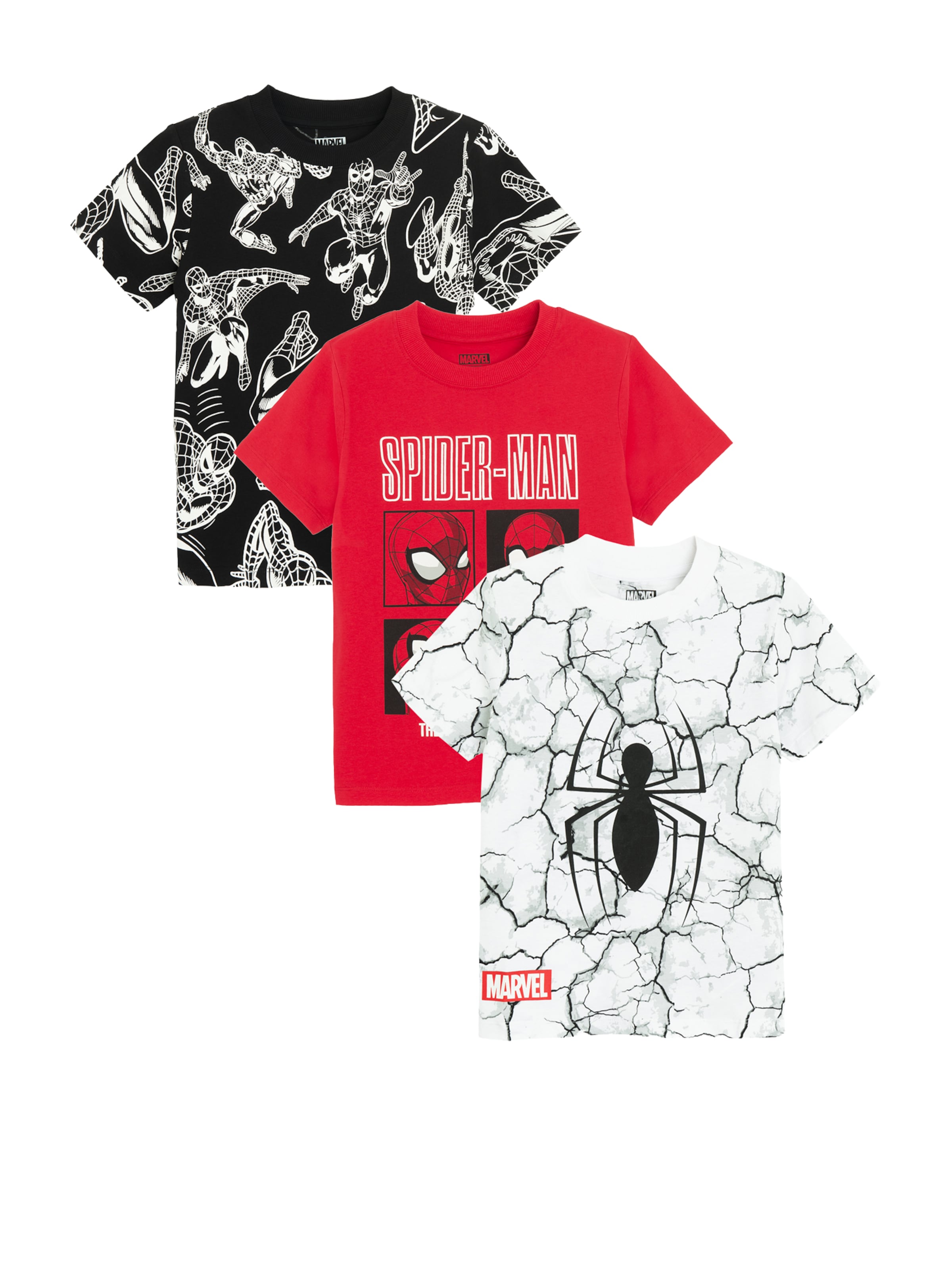 raudona Cool Club Marškinėliai: priekis