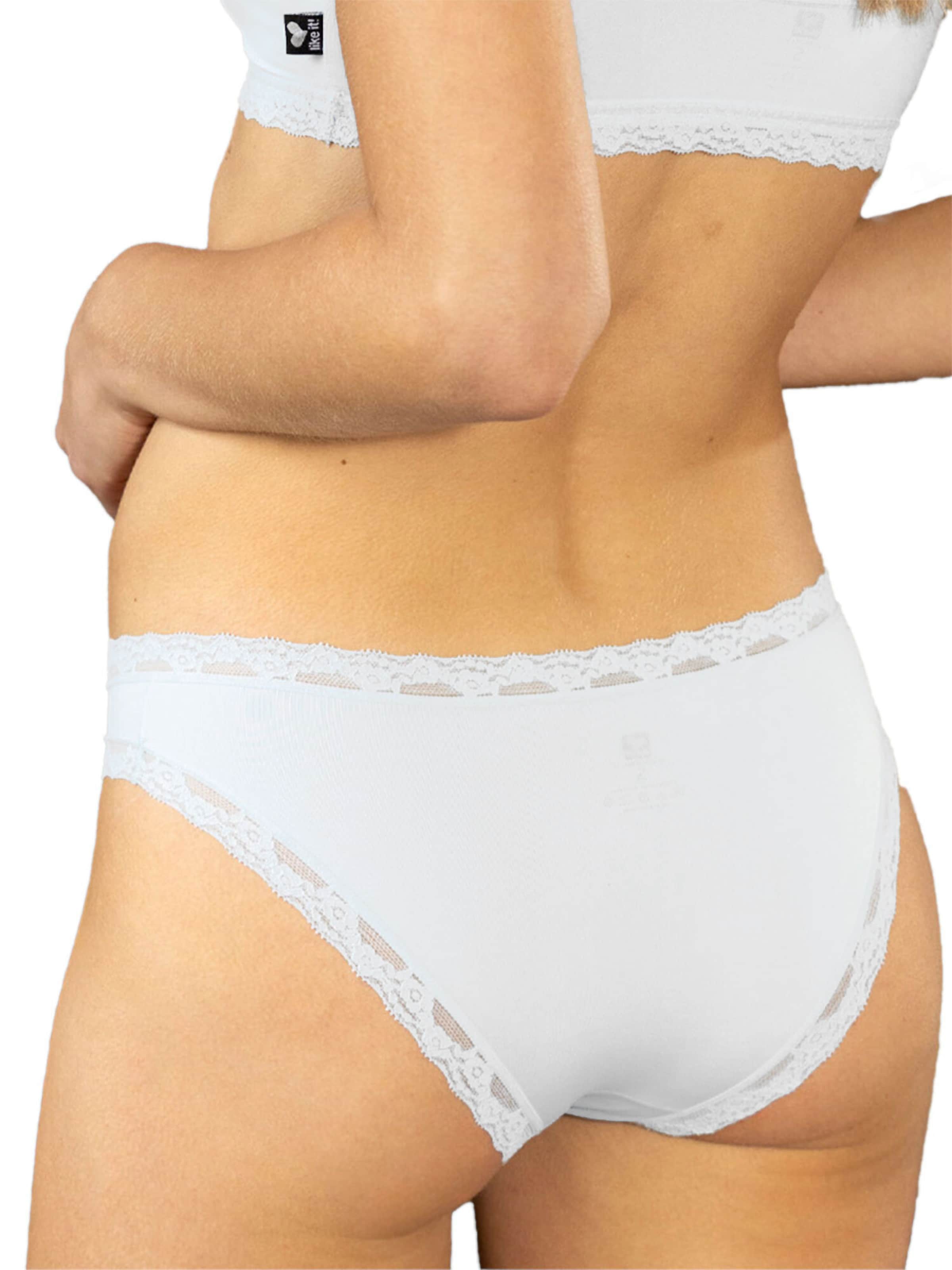 like it! Panty 'Olivia' in White