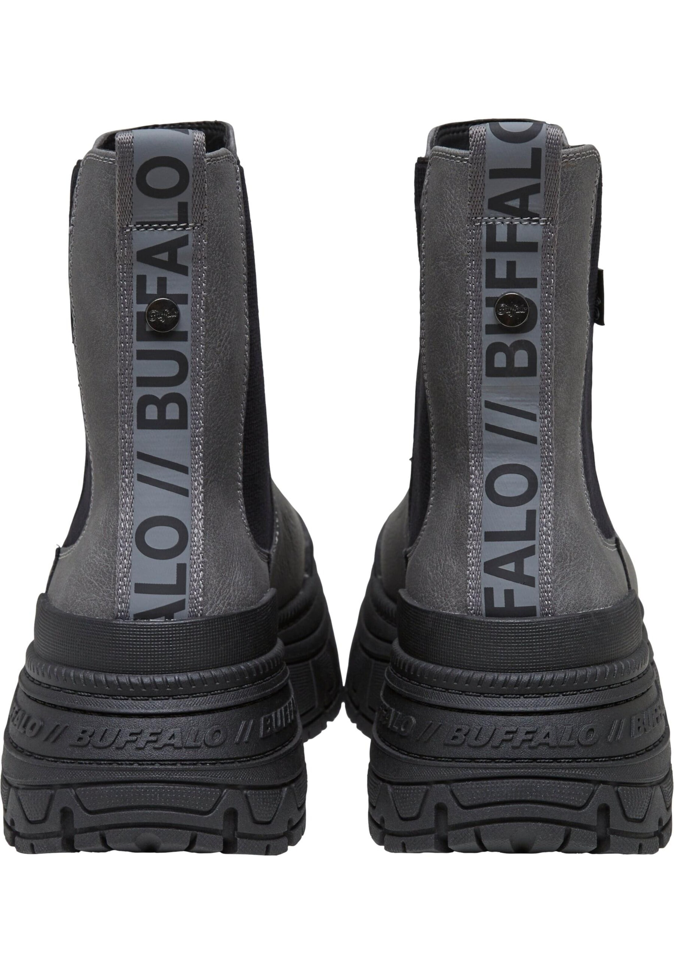 BUFFALOChelsea čizme 'Fusion' - siva boja