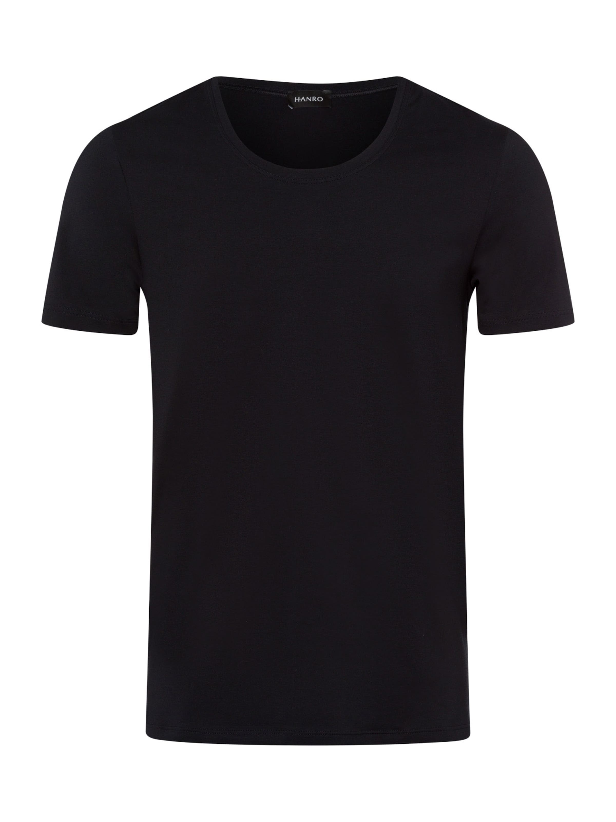 Hanro Undershirt in Black: front