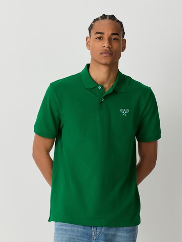 T-Shirt Next en vert : devant