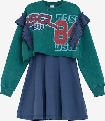 Desigual Mekko värissä vihreä: etupuoli