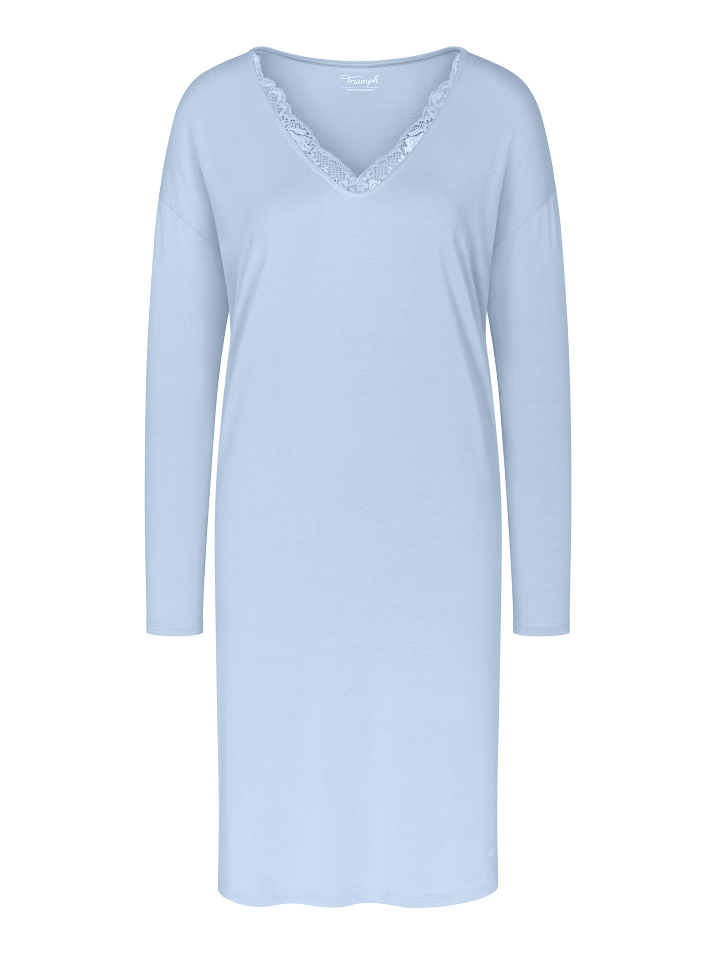 TRIUMPH Nachthemd ' Timeless Sensuality ' in Blauw: voorkant