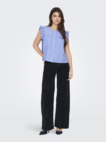 ONLY Bluse 'ONLAmanda' i blå