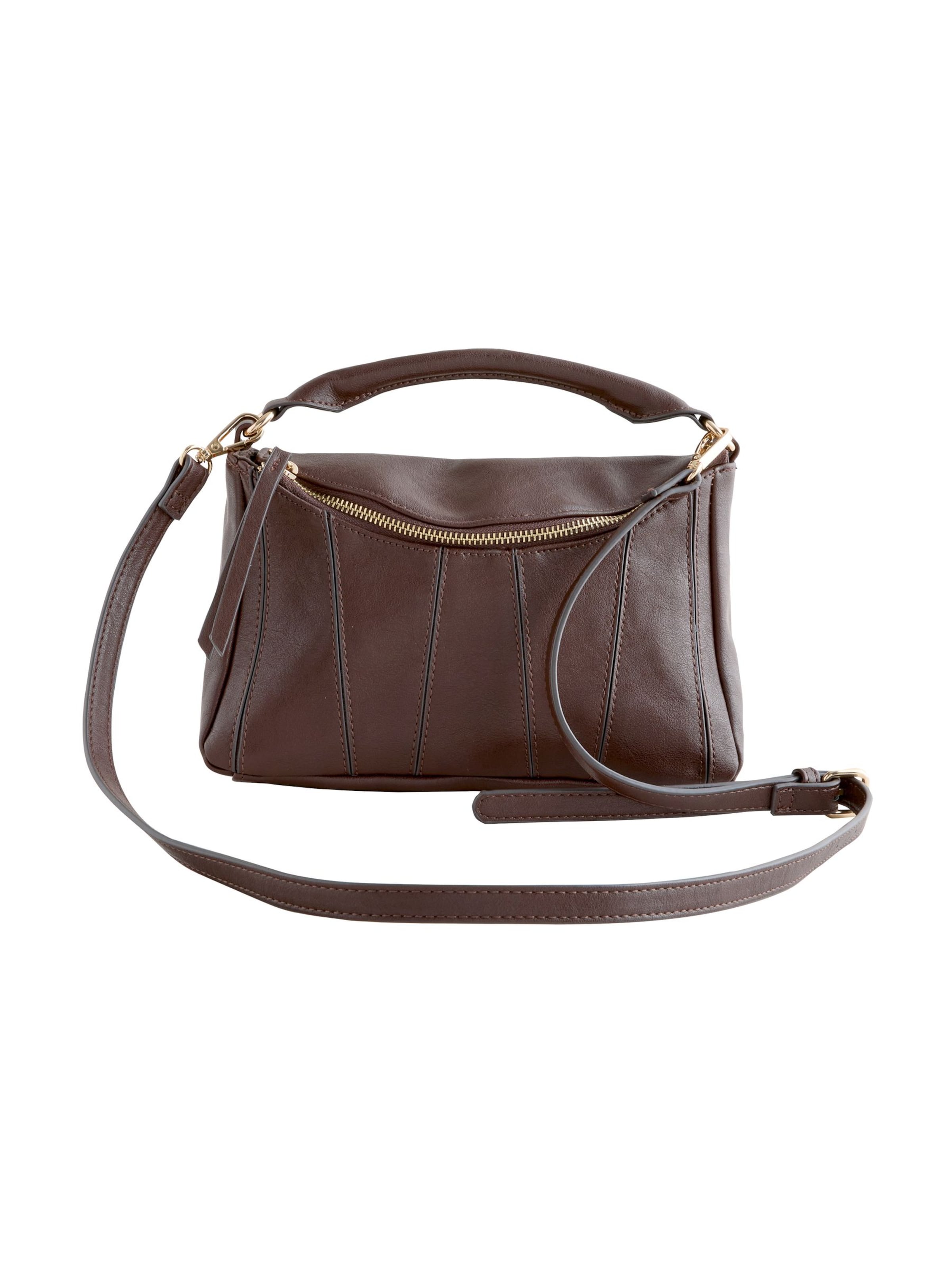 Geantă de umăr de la Next pe maro: față