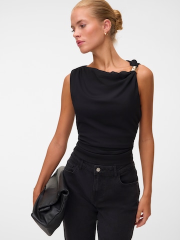 VERO MODA Top 'VMCARLA' - fekete: elől