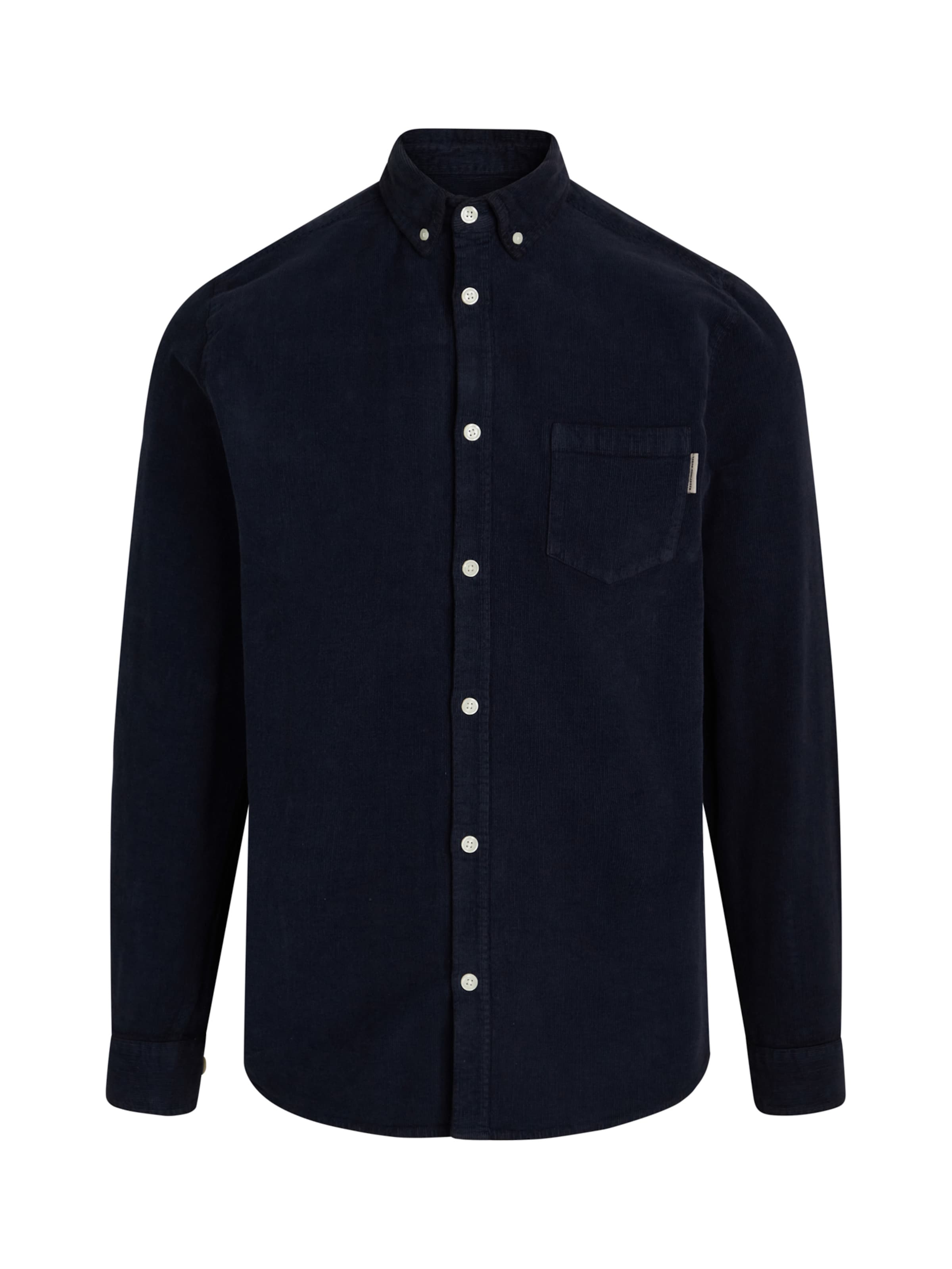 Redefined Rebel Средняя посадка Рубашка 'Park' в Синий: спереди