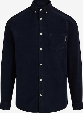 Redefined Rebel Regular fit Overhemd 'Park' in Blauw: voorkant