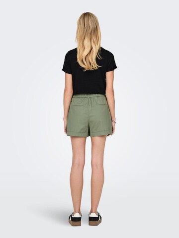 ONLY Loosefit Hose 'ZORA ' in Grün