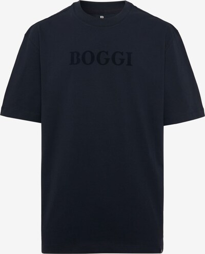 Boggi Milano T-Shirt in navy / schwarz, Produktansicht