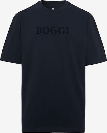 T-Shirt Boggi Milano en bleu : devant