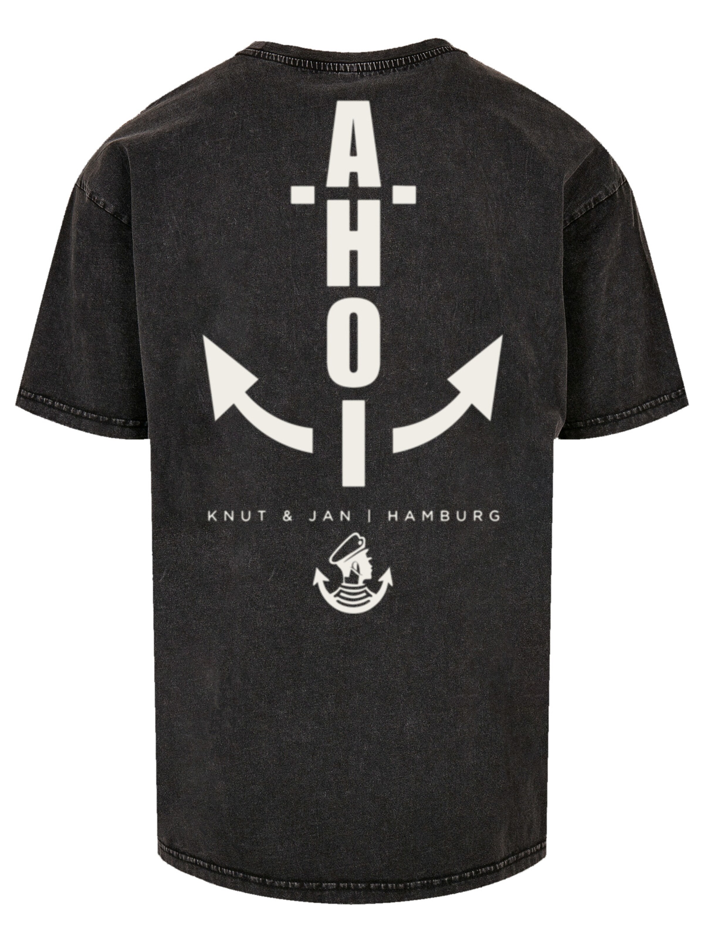 T-Shirt F4NT4STIC en noir : devant