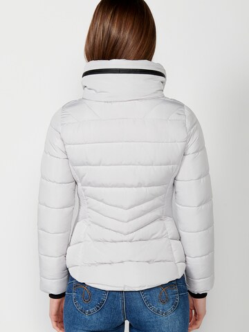 Veste mi-saison KOROSHI en blanc
