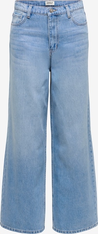 ONLYWide Leg/ Široke nogavice Traperice 'ONLSKYLAR' - plava boja: prednji dio