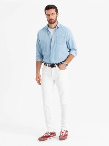 Coupe regular Chemise Ombre en bleu