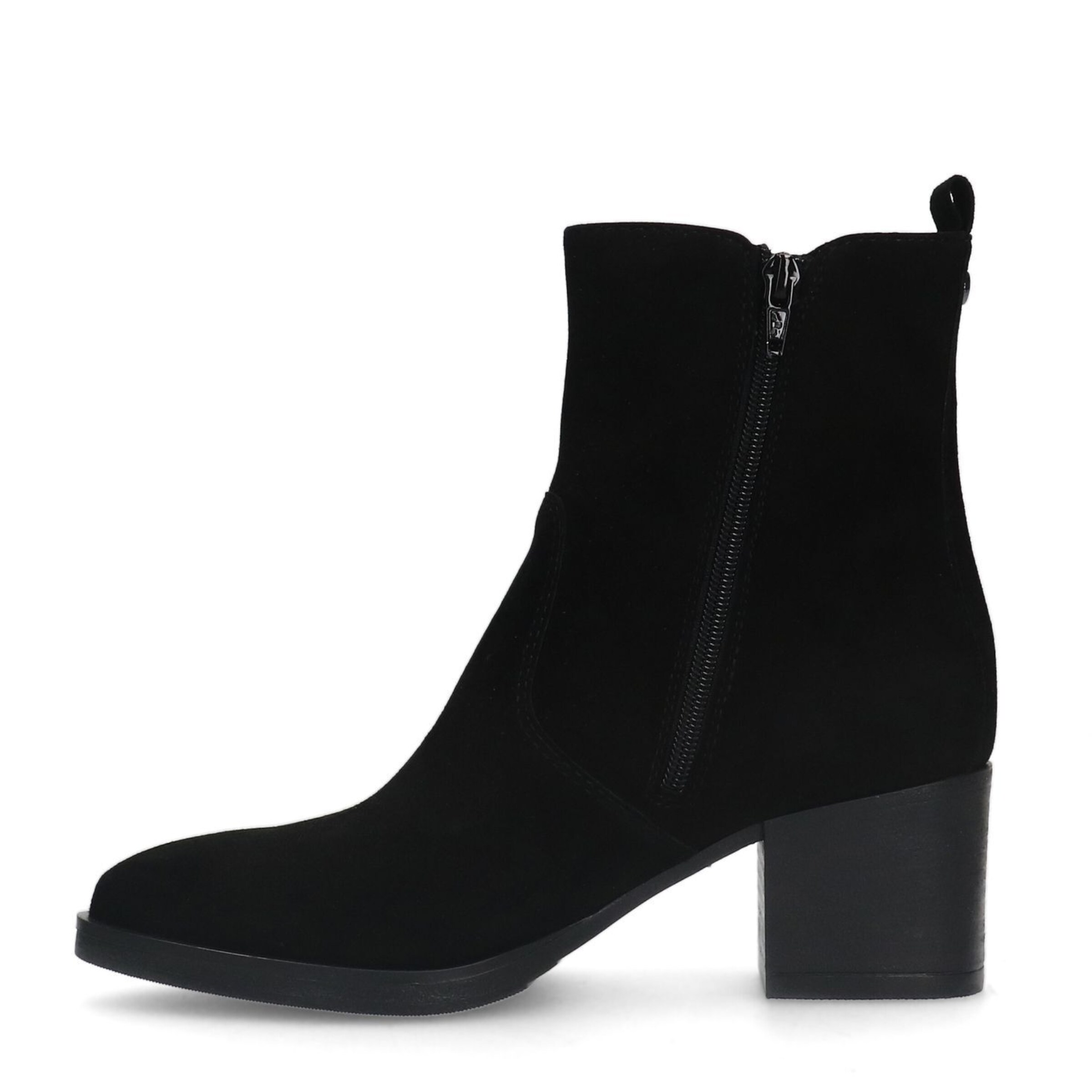 MANFIELD Stiefelette in Schwarz