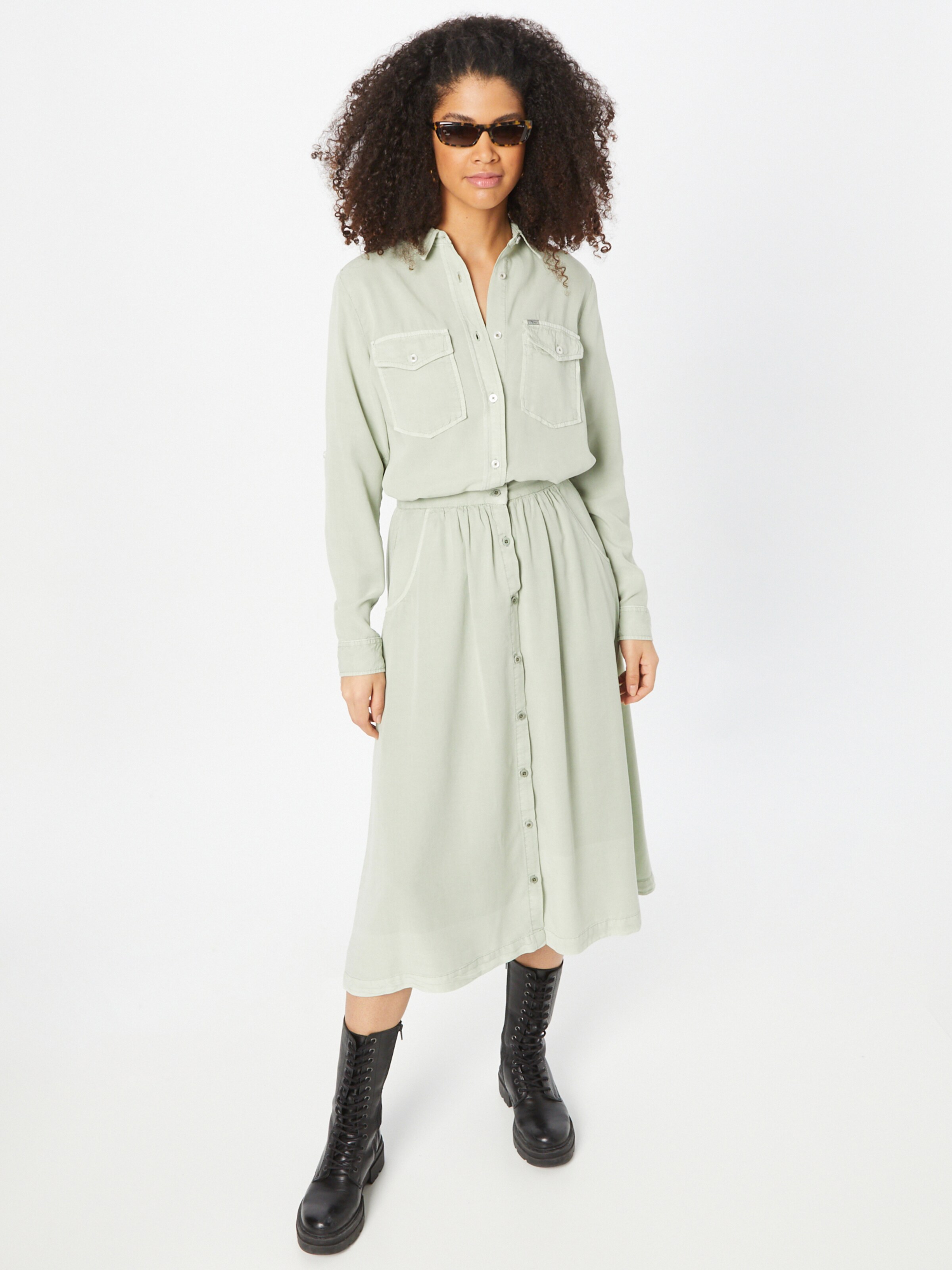 Frauen Große Größen LTB Bluse 'Simele' in Mint - CS83099 Frauen Große Größen LTB Bluse 'Simele' in Mint - CS83099